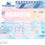 postbank cheque