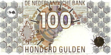 100 Gulden van de Nederlandsche bank