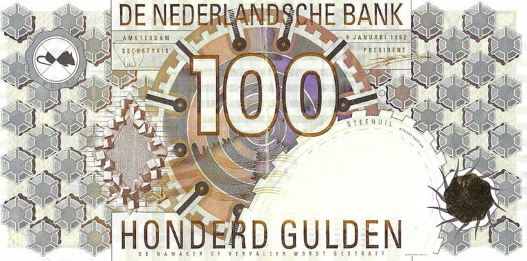 100 Gulden van de Nederlandsche bank