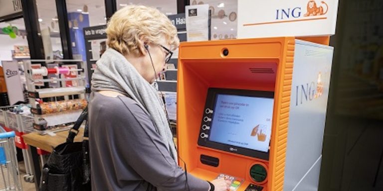ING geldautomaat