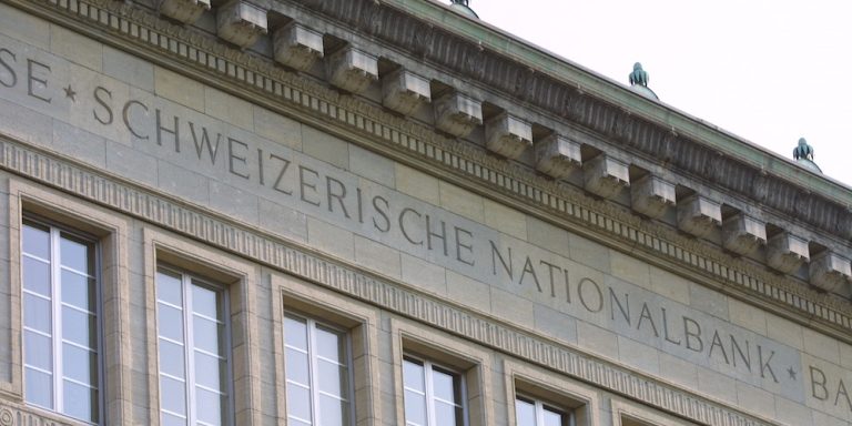 Swiss national bank in Zurich