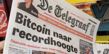 Telegraaf: Bitcoin naar recordhoogte