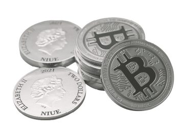 bitcoin troy ounce zilver munt