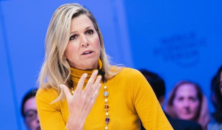 Koningin Máxima zegt enge dingen over ons geld Koningin Máxima zegt enge dingen over ons geld