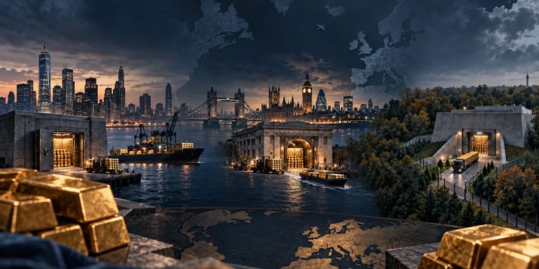 Goud van New York naar Londen en Zeist